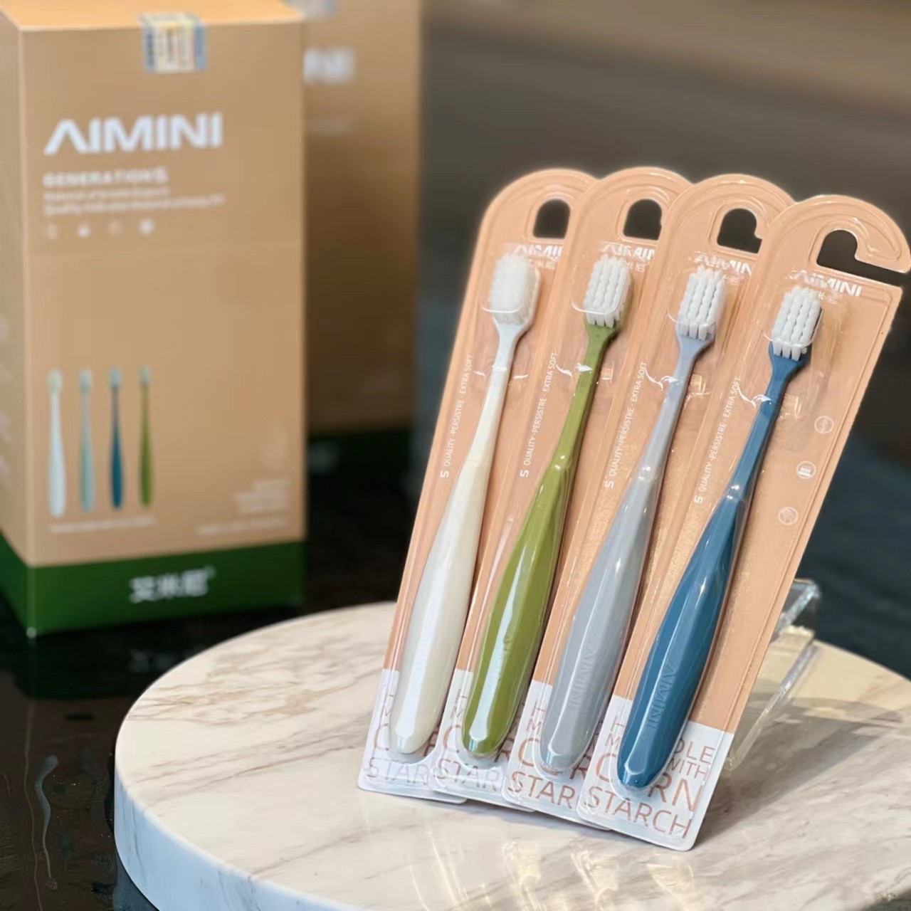 用了AIMINI艾米尼玉米淀粉牙刷后牙龈真的稳了 - 种草笔记 - 淘江湖