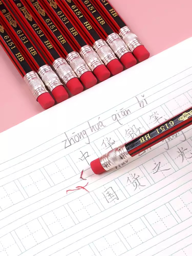 啥是原木六角铅笔的书写特色|中华牌经典解析