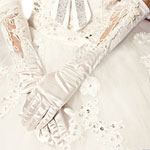 Pretty Elegant Wedding Gloves