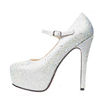 Shining High Heels Wedding Shoes