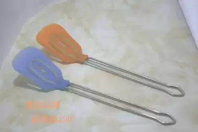 German silicone spatula leak shovel non-stick shovel silicone spatula fried fish shovel cooking shovel high temperature protective coating