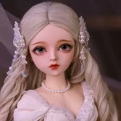 sd bjd doll genuine Kitty doll girl Doris simulation exquisite wedding dress Princess doll toy