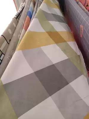 Customized pure cotton old coarse cloth sheets one piece thick cotton canvas single double student sheets children's baby sheets