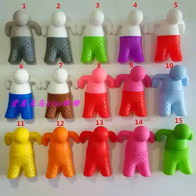 Explosive foreign trade Mrtea Bath little person silicone tea bag creative hot spring tea filter tea tea ball device