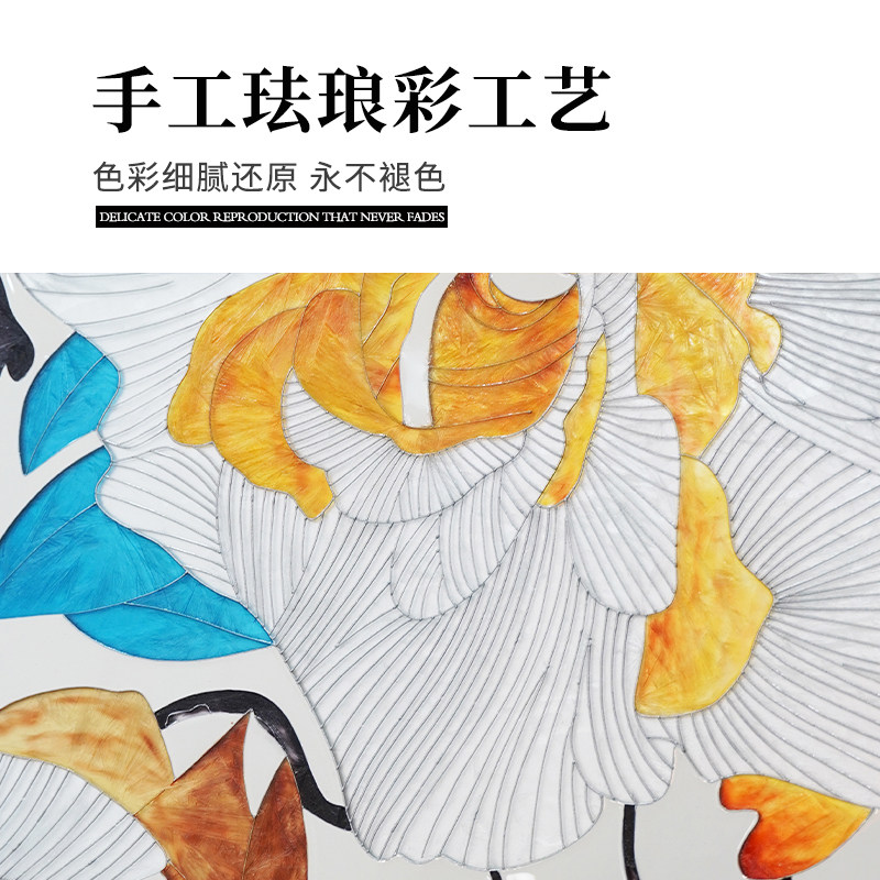 珐琅彩画是什么？现代轻奢玄关装饰画的工艺渊源揭秘🎨 - 好物爆料- 淘江湖