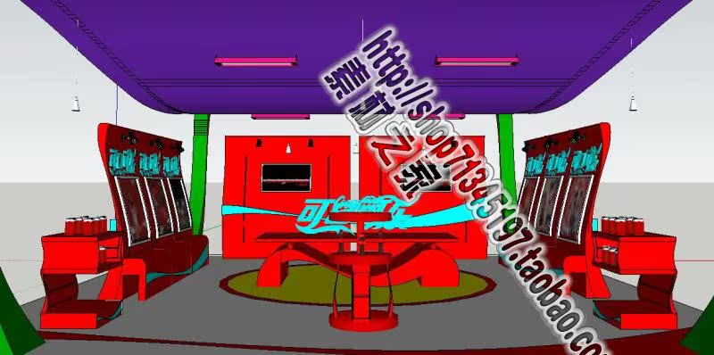 展厅可乐展台SU模型、设计师的宝藏神器