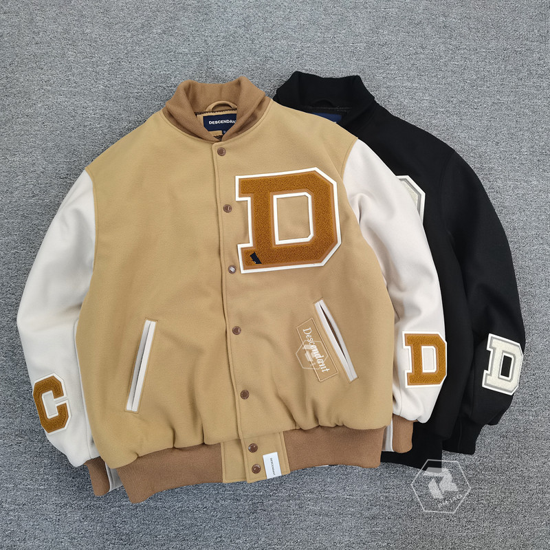 DESCENDANT SQUAD VARSITY JACKET上身像电影主角出场- 种草笔记- 淘江湖