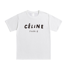 Celine short sleeve T-shirt women's ins super fire white half sleeve round neck cotton loose shirt