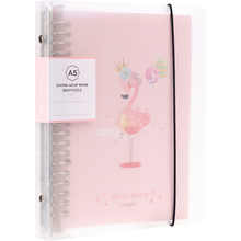 B5 loose leaf notebook detachable snap ring A5 loose leaf case 26 holes replace inner core square