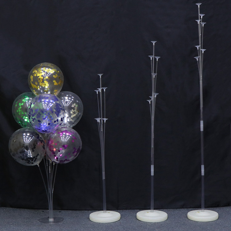High table floating balloon bracket Wedding birthday decoration Road leading column Balloon tree floating air ball Wedding room decoration