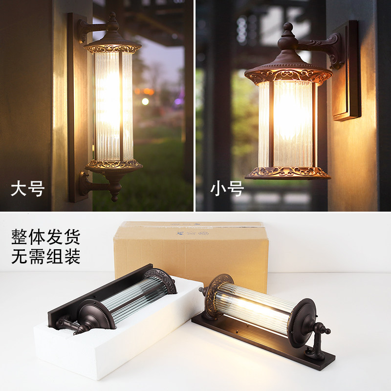 什么是欧式复古壁灯?庭院照明的美学密码💡 - 好物爆料 - 淘江湖