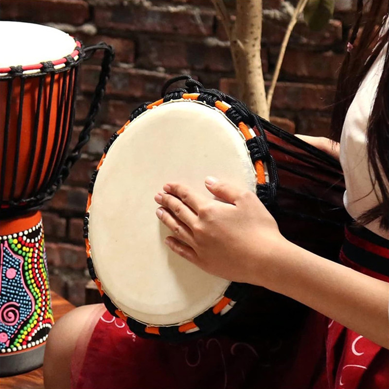 12寸非洲手鼓初学神器，原来音乐真的会让人上瘾！