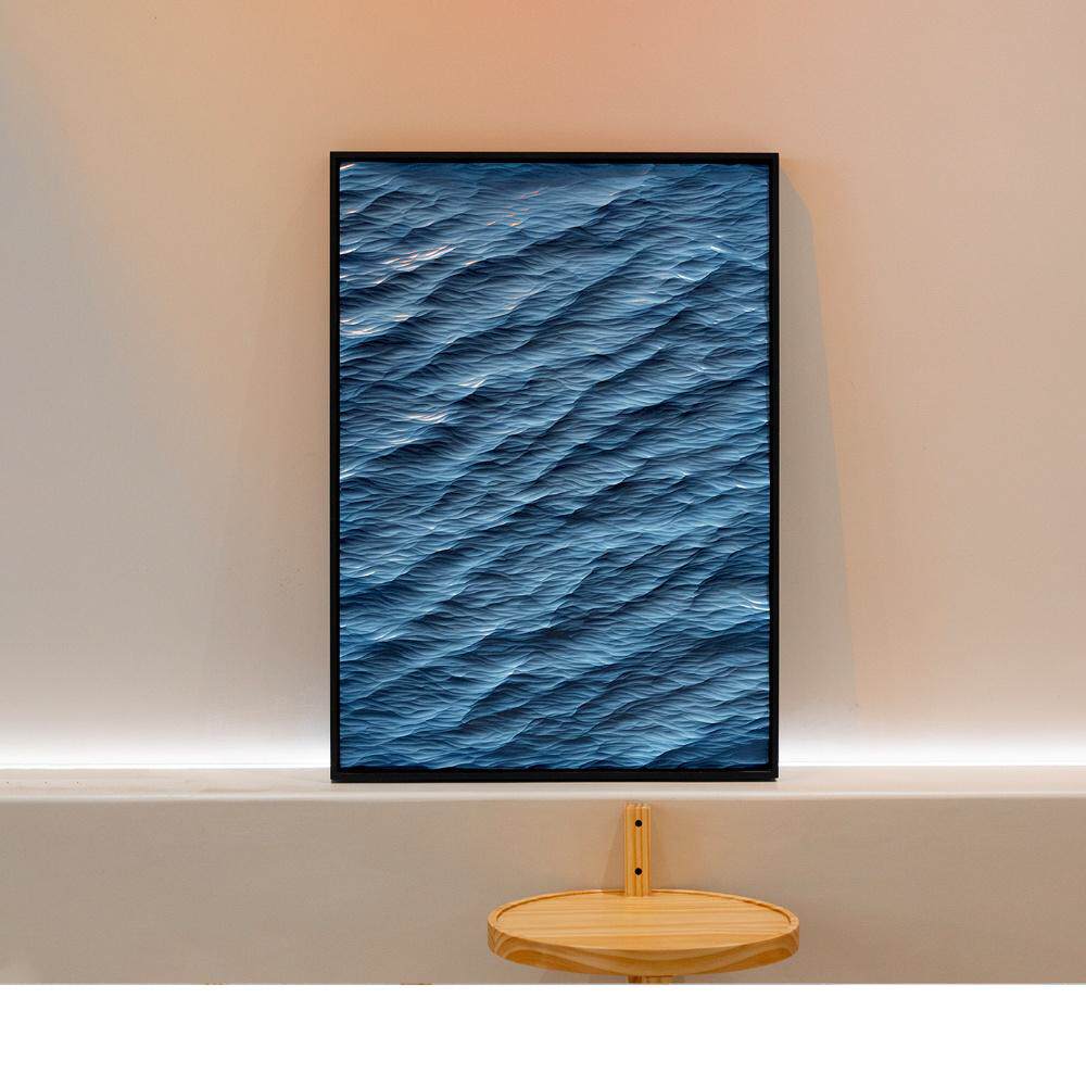浮雕油画是什么？家具油画中兼具触感与光影的立体绘画形式🌊🖼️ - 种