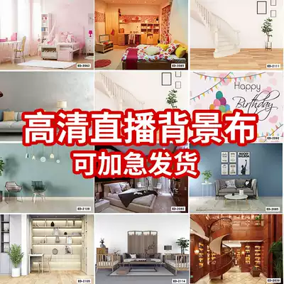 Live background cloth 3D stereo live studio photo background wall Net Red Anchor wallpaper photography ins hanging cloth