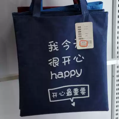 Korean version of tuition bag student handbag carrying book bag children cute Art bag make-up bag girl large make-up class tuition bag boy 2019 new primary school student file bag book bag