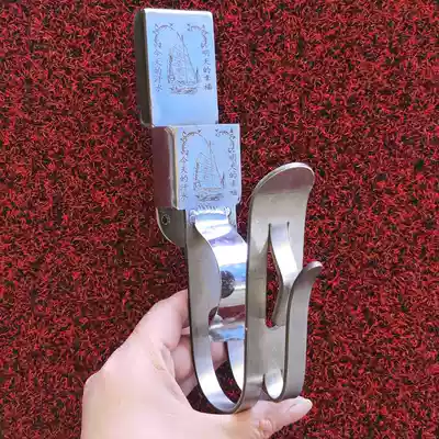 Electric screwdriver adhesive hook new shelf woodworking impact wrench waist adhesive hook stainless steel other electric screwdriver