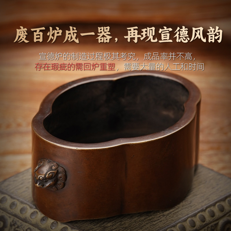 铜香炉工艺溯源：仿古明清文房雅器的魅力解析- 种草笔记- 淘江湖