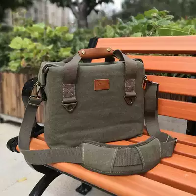 Ginnifer d850nikon Leisure Camera Bag Canvas Single Eyes Shoulder Photography Bag Canon 5d4 Professional Bag