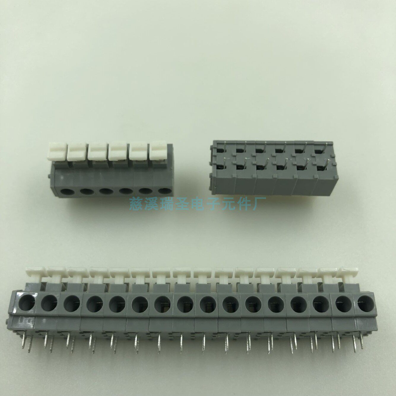 KF235 Screw-Free Quick Terminal Block for PCB Spring-loaded Repeatable 5 0 3 81