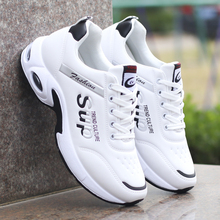 Leather waterproof white sneaker