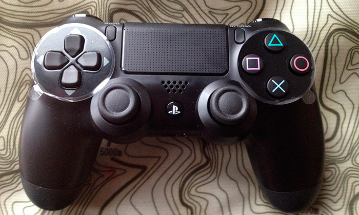 The dualshock 4 controller