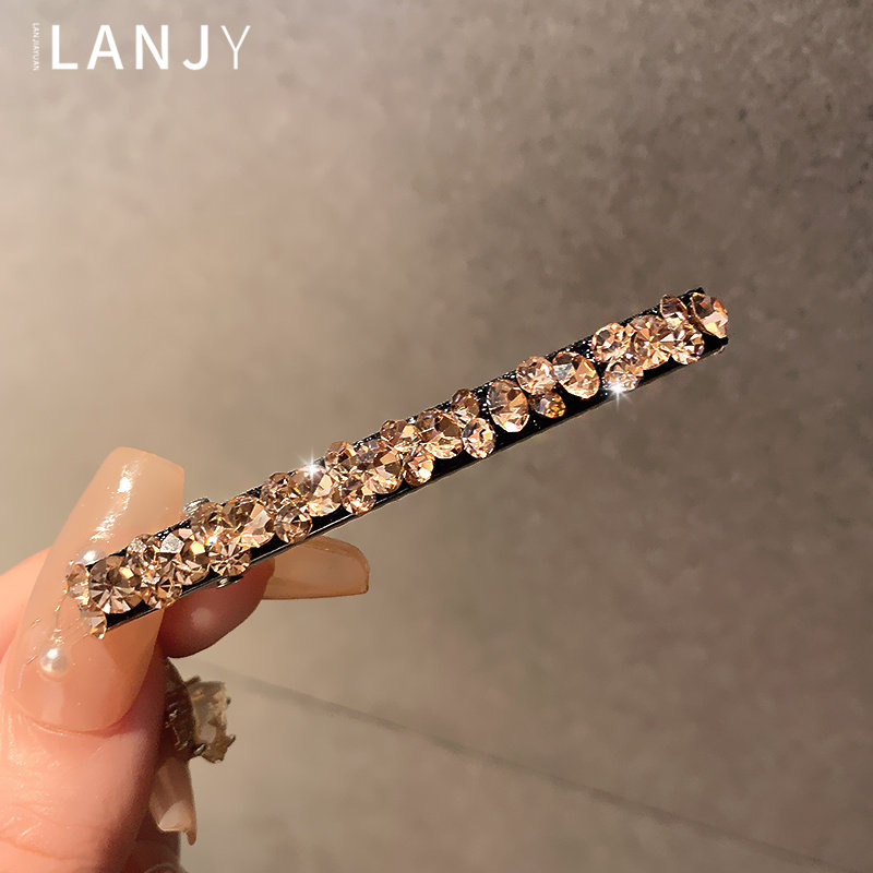 闪钻水晶发夹真的绝了!韩版网红同款谁戴谁美 - 商品推广 - 淘江湖