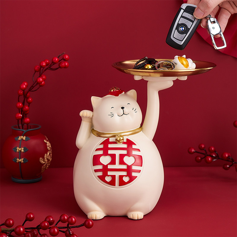 李薇在家门口放了只招财猫，结果太意外了！ - 好物爆料 - 淘江湖