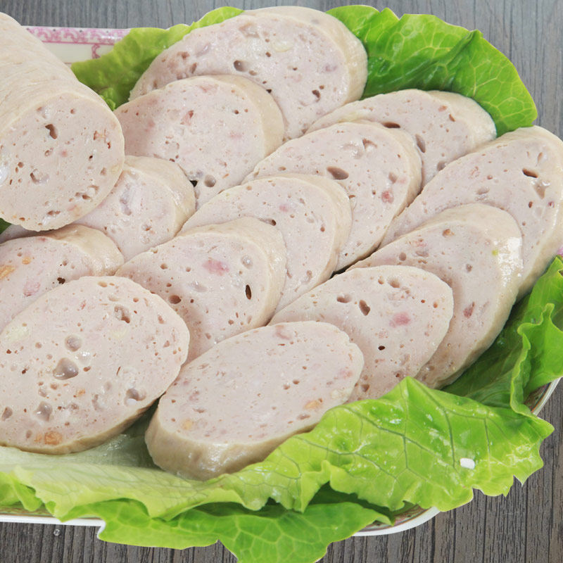 Pork roll 500g Chaoshan specialty Luxiang pork cake Meat roll hot pot ingredients fragrant and crispy 2 more provinces
