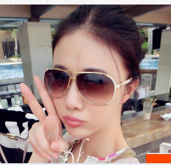 white wrap around sunglasses