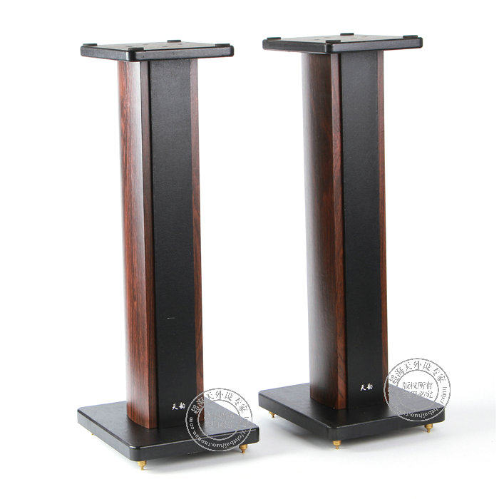 Tianyun wooden speaker stand stereo shelf bracket Swans tripod floor