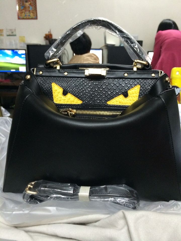 fendi peekaboo monster bag