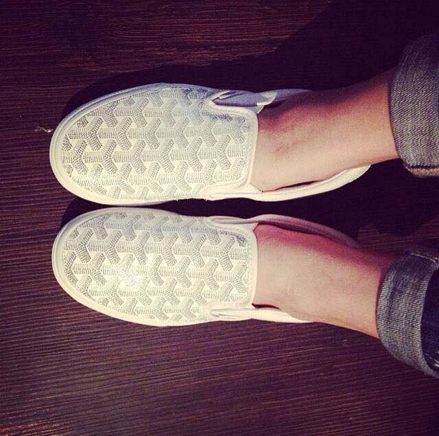 goyard vans white