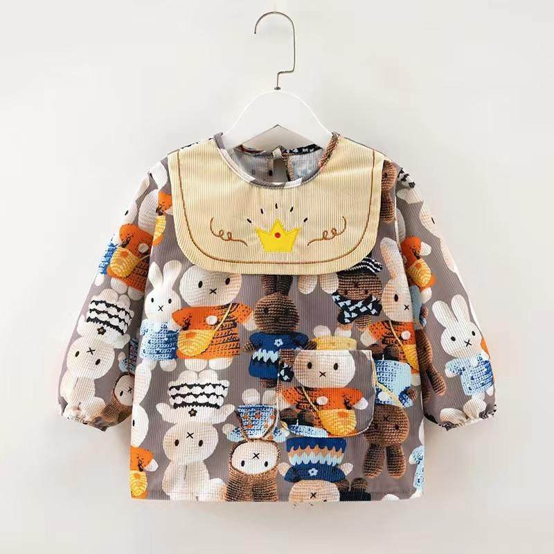 儿童罩衣宝宝吃饭外穿围兜秋冬洋气防水防脏男女护衣围裙婴儿穿衣,淘宝优惠券,粉丝福利购,淘宝优惠卷