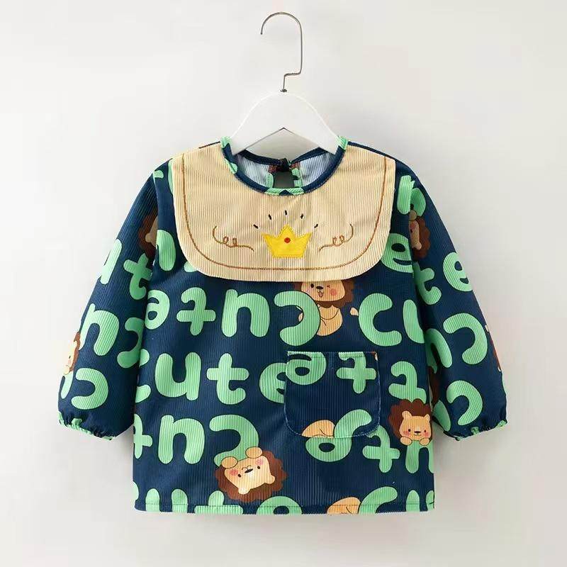 儿童罩衣宝宝吃饭外穿围兜秋冬洋气防水防脏男女护衣围裙婴儿穿衣,淘宝优惠券,粉丝福利购,淘宝优惠卷